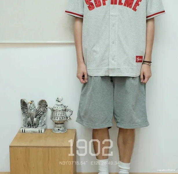 ULTRASUDE short sleeved mesh baseball 24SS BASEBALL MESH JERSEY suede 0611